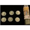 Image 1 : 1943 S Gem BU Roll of World War II Steel Cents, many of the pieces grade MS 64 or beyond.