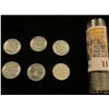 Image 2 : 1943 S Gem BU Roll of World War II Steel Cents, many of the pieces grade MS 64 or beyond.