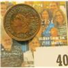Image 1 : 1879 Indian Head Cent, Dark VF.