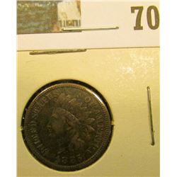 1885 Indian Head Cent, Fine.