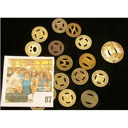 Bag of (20) Old Transportation Tokens.