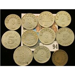 (10) Various Good For Maverick Tokens.