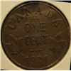 Image 1 : 1924 Canada Cent, VF.