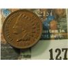 Image 1 : 1899 U.S. Indian Head Cent, EF-AU.