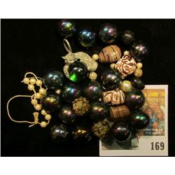 Group of Old Beads & Marbles.
