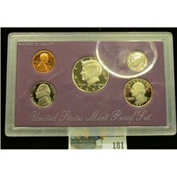 1991 S U.S. Proof Set, Original as issued.
