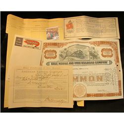 Index Sheet of "Savings Account Farmers Savings Bank, Barnes City, Iowa"; "Continental Flame Sealed 