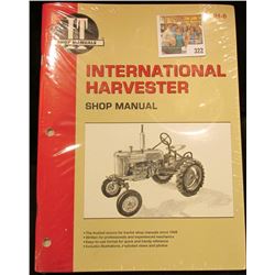 "I & T Shop Manuals International Harvestor Shop Manual" IH8, near mint condition.