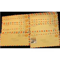 Pack of (48) Airmail envelopes, 1930 era. All the same.