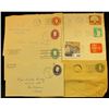 Image 1 : (8) Different Embosed Used Envelopes.
