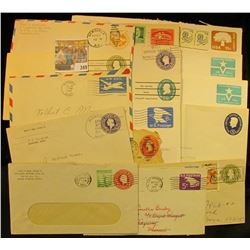 (4) Unused & (12) Used Embosed Envelopes.