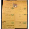 Image 1 : (6) 1c Used George Washington Postal Cards with 1c Martha Washington Unused Reply Cards.