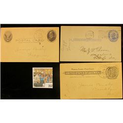 (3) Used Postal Cards 1902-1911 Era.