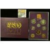 Image 2 : 1970 Proof Coinage of "Great Britain & Northern Irel& " in original box of issue. (7 piece plus the 