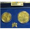 Image 3 : 1986 S Statue of Liberty Two-Coin Commemorative Set, Half-dollar & Dollar, Gem BU. In original box o