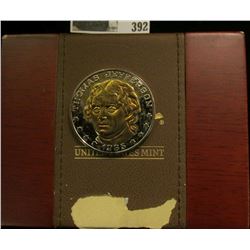 Thomas Jefferson Double Eagle Medal in a U.S. Mint Box.
