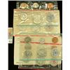 Image 2 : A pair of 1964 P & D U.S. Mint Sets, Original as issued in envelopes and cellophane.