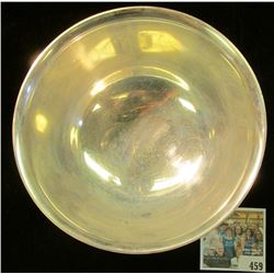 Part of the Estate of the John Morrell Family, of John Morrell Meat's fame. ThisRaised bowl is light