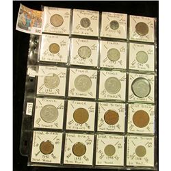 From Brazil to Great Britain. (20) various Foreign coins, which all have been attributed and have a 