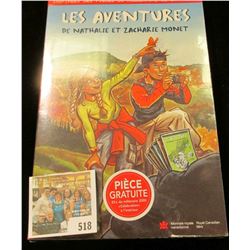 2000 Royal Canadian Mint (RCM) Twelve-Quarter Children's Collector Set (in French) - not opened.