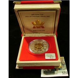 2002 Royal Canadian Mint (RCM) $15 Chinese Lunar Coin, Year of the Horse-Silver.