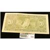 Image 2 : Jan., 1937 Bank of Canada Twenty Dollar Note, VF.