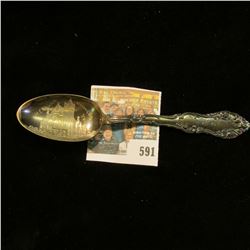 "M. E. Church Mason City, Iowa" Engraved on handle "Mother", "Sterling" Approximately one ounce of S