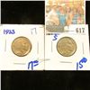 Image 1 : 1923 & 1935-S BUFFALO NICKELS