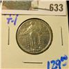 Image 1 : 1917 TYPE 1 Standing LIBERTY QUARTER