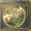 Image 2 : 1923 PEACE DOLLAR GRADED MS 63 BY ICG
