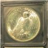Image 4 : 1923 PEACE DOLLAR GRADED MS 63 BY ICG