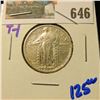 Image 1 : HIGH GRADE 1917 TYPE 1 Standing LIBERTY QUARTER