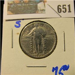 BETTER DATE 1927-S Standing LIBERTY QUARTER
