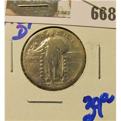 1927-D Standing LIBERTY QUARTER