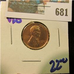 1909-VDB WHEAT CENT