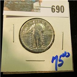 1924 Standing LIBERTY QUARTER