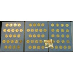 COMPLETE JEFFERSON NICKEL BOOK FROM 1938-1961.  THIS SET INCLUDES ALL 11 SILVER WAR NICKELS  & THE K