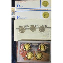 2007 PROOF PRESIDENTIAL DOLLAR SET, FLORIDA UNITED NUMISTATIST 28TH ANNUAL CONVENTION SOUVENIR SET W