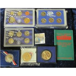 R& OM COIN LOT INCLUDES GEORGE WASHINGTON BICENTENNIAL MEDAL, AMERICAN BUILDING & LOAN ASSOCIATION D