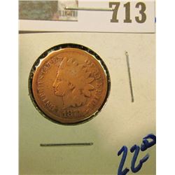 1874 SEMI KEY DATE INDIAN HEAD CENT