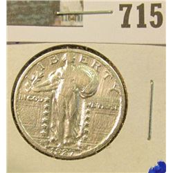 1927 Standing LIBERTY QUARTER