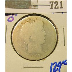 BETTER DATE 1897-O BARBER HALF DOLLAR