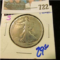 1919-S WALKING LIBERTY HALF DOLLAR