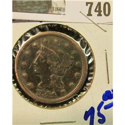 1844 LARGE CENT