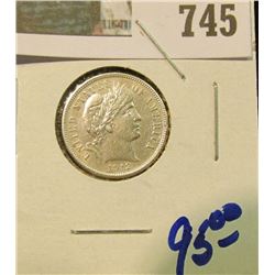 HIGH GRADE 1912-D BARBER DIME