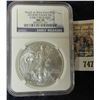 Image 1 : 2014 AMERICAN SILVER EAGLE EARLY RELEASE GRADED MS 70 BY NGC