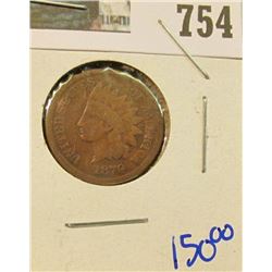 1870 KEY DATE INDIAN HEAD CENT