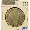 Image 1 : KEY DATE 1915 BARBER HALF DOLLAR
