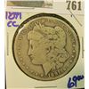 Image 1 : 1891-CC MORGAN SILVER DOLLAR