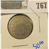 Image 1 : 1867 SHIELD NICKEL